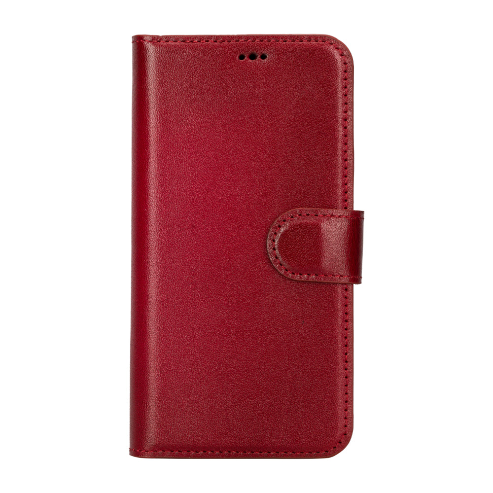 iPhone 16 Pro Detachable Leather Wallet Case