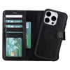 iPhone 16 Pro Max Leather Detachable Wallet Case