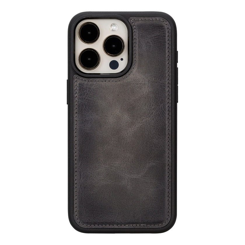 iPhone 16 Pro Detachable Leather Wallet Case