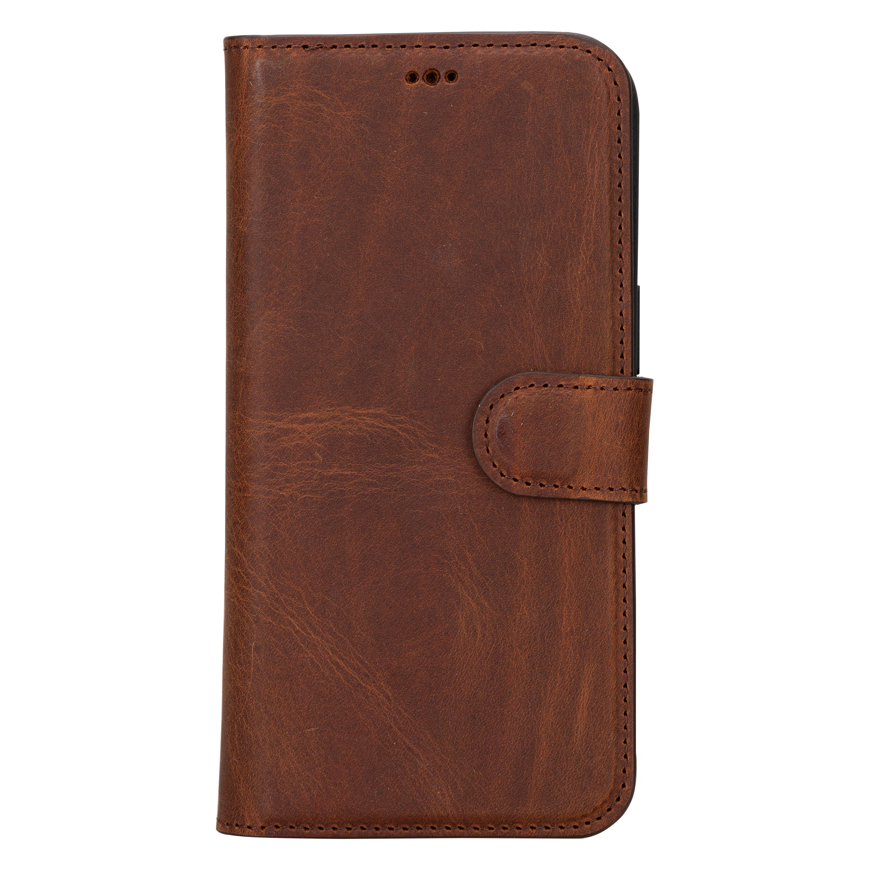 iPhone 16 Pro Detachable Leather Wallet Case