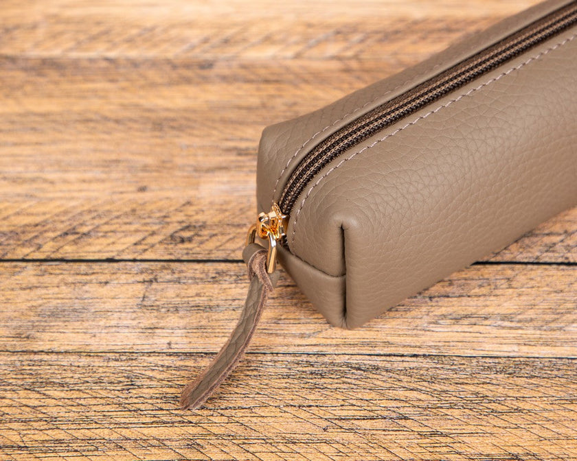 Capsa Leather Pencil Case