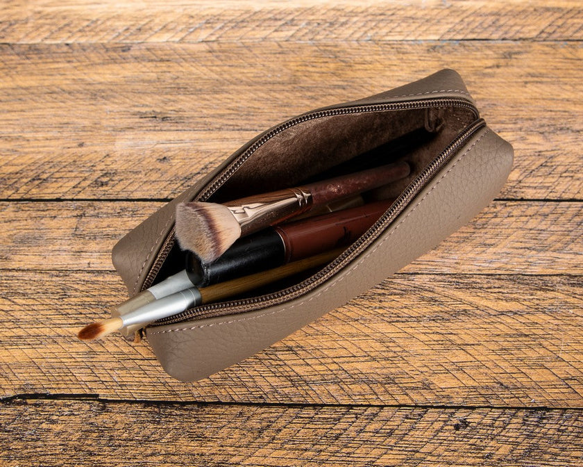 Capsa Leather Pencil Case