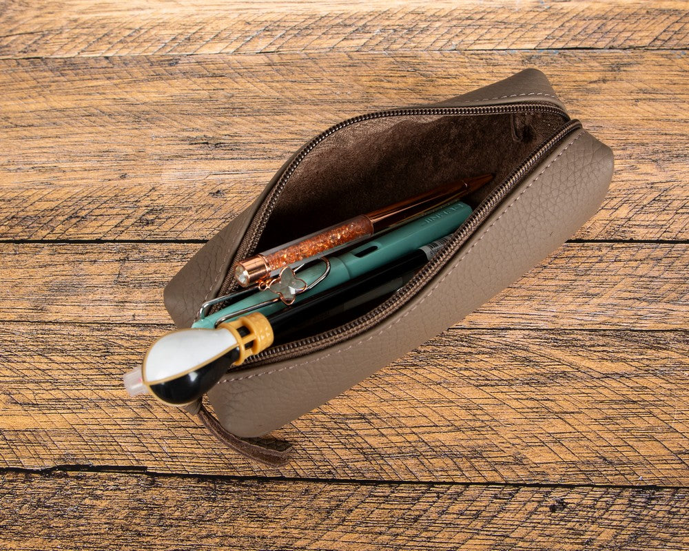 Capsa Leather Pencil Case
