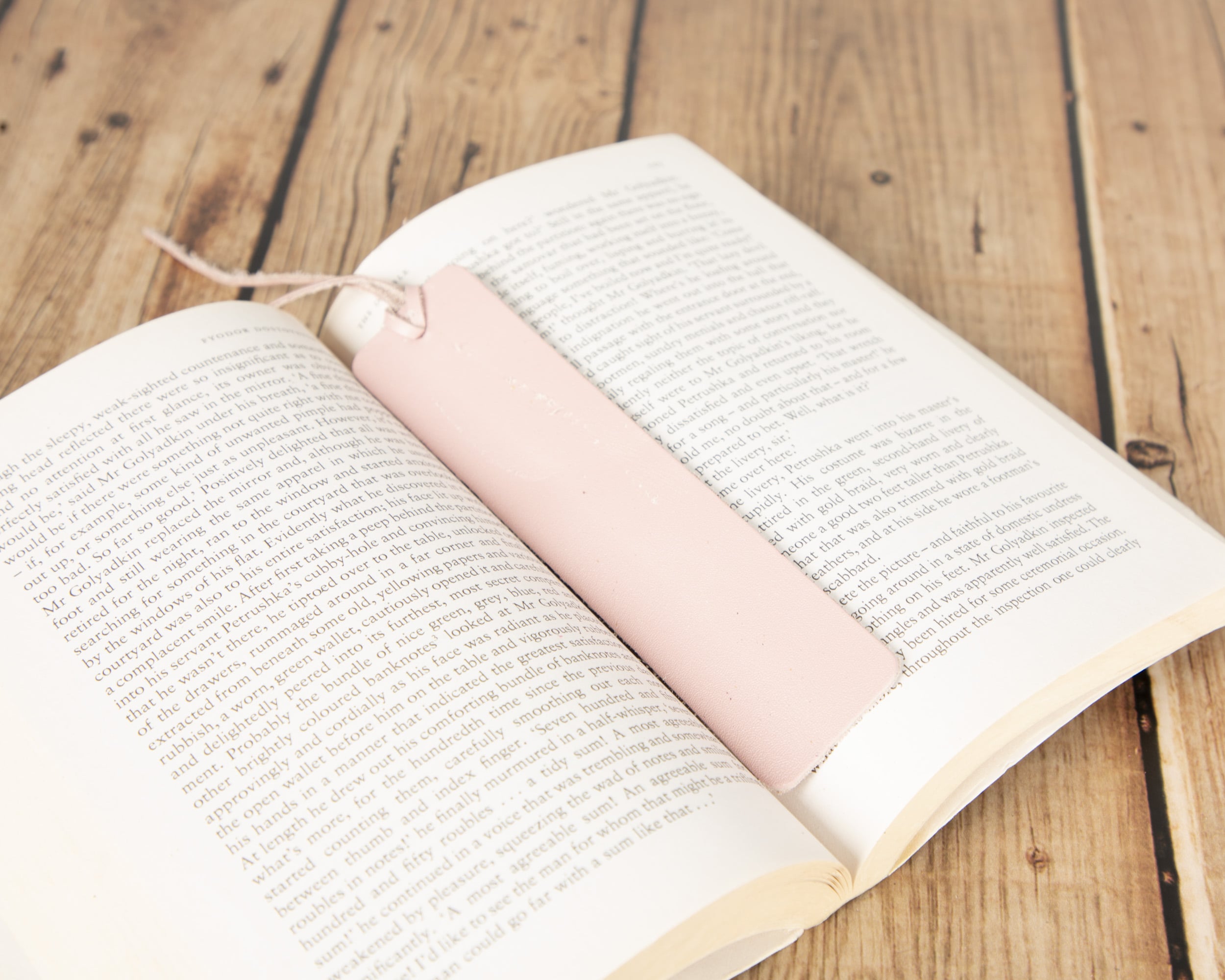 Markora Leather Bookmark