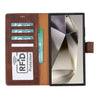 Samsung Galaxy S24 Ultra Leather Detachable Wallet Case