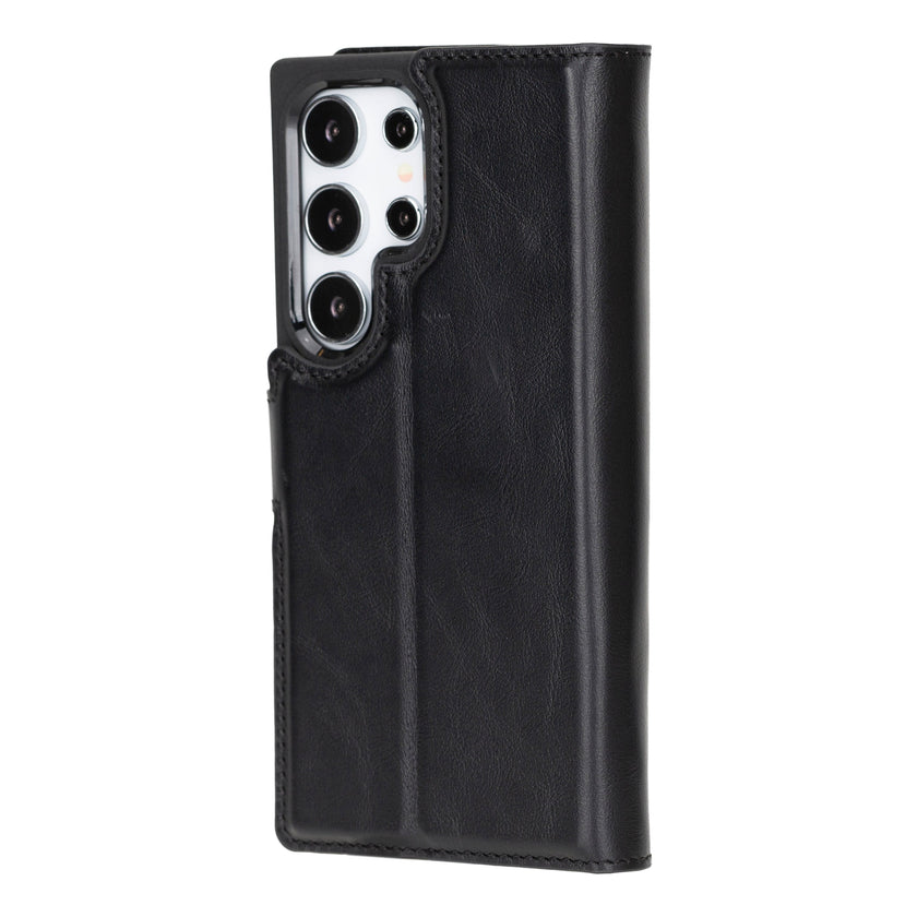 Samsung Galaxy S24 Ultra Leather Detachable Wallet Case