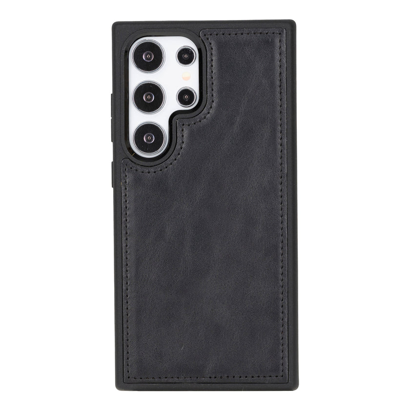 Samsung Galaxy S24 Ultra Leather Detachable Wallet Case