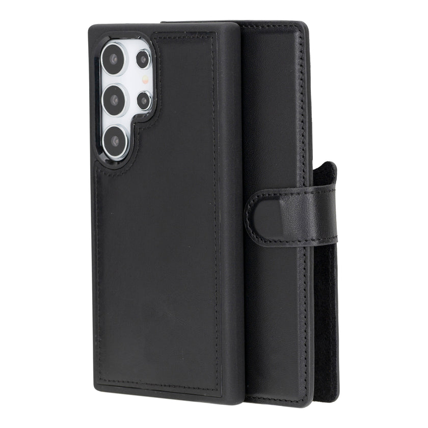 Samsung Galaxy S24 Plus Leather Detachable Wallet Case