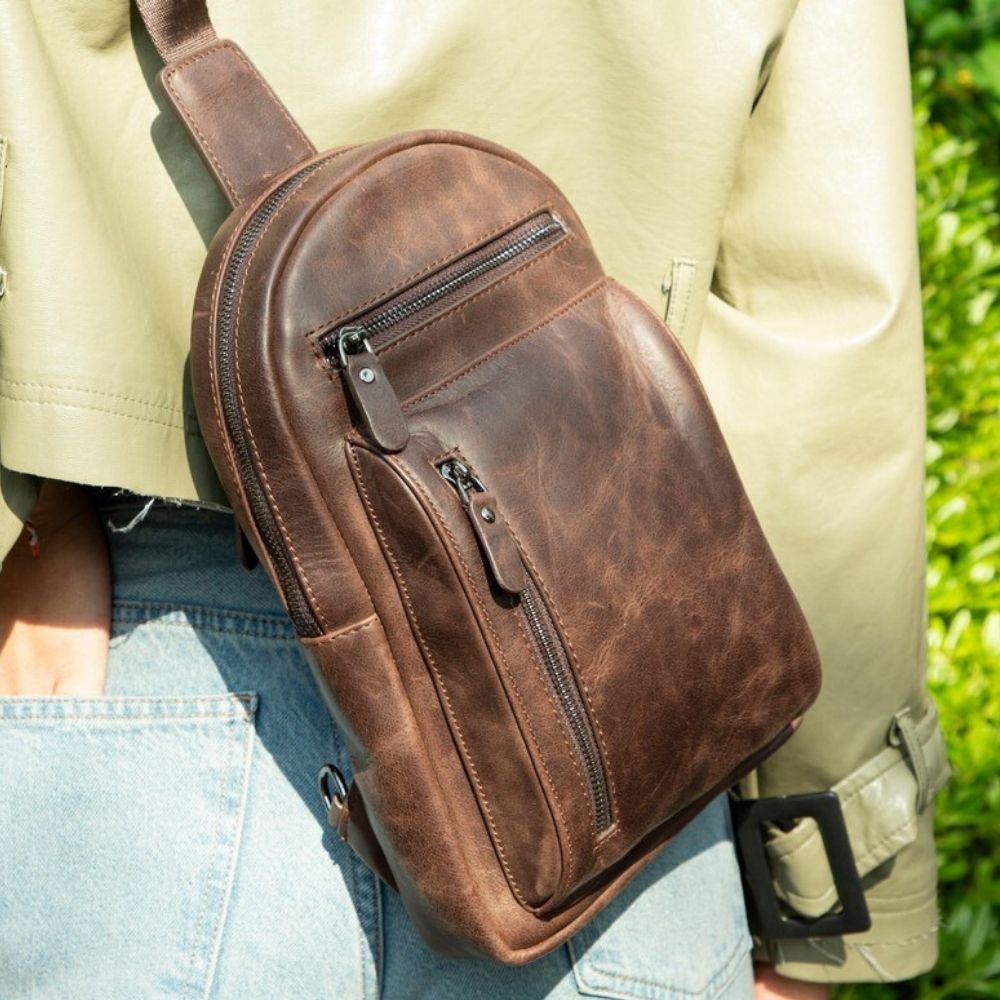 Cool Leather Crossbody Bag