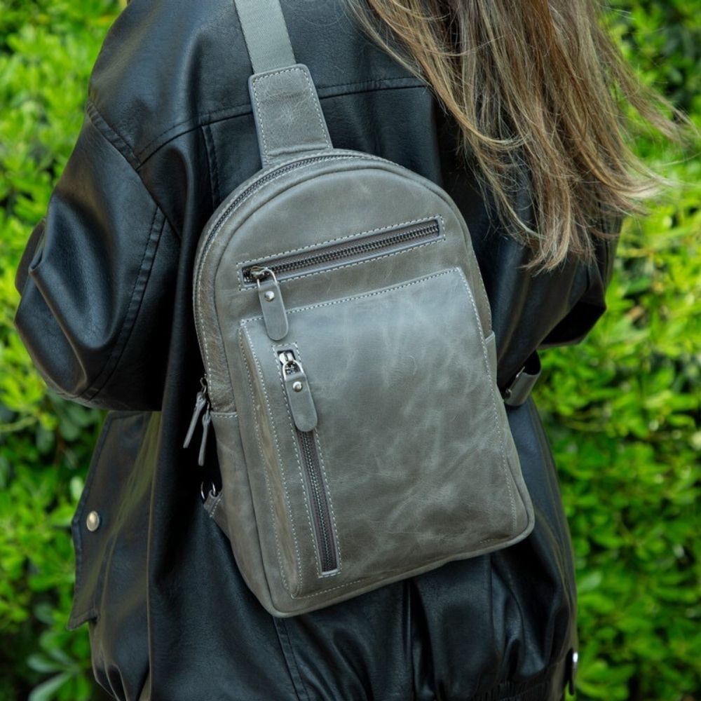 Cool Leather Crossbody Bag