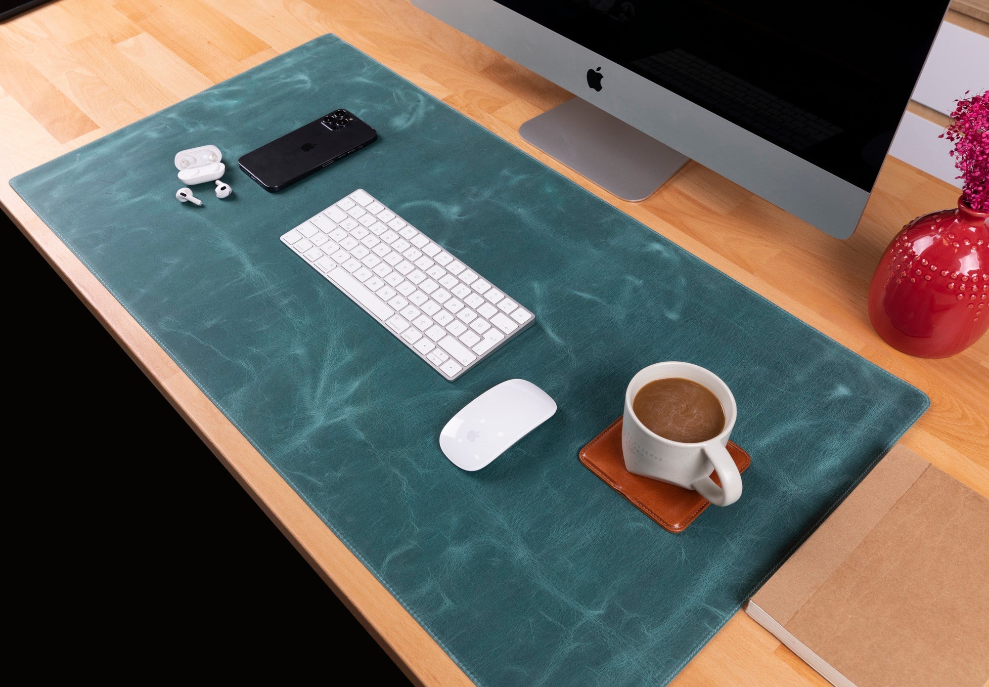 Natural Leather Desk Mat (91 cm x 48 cm)