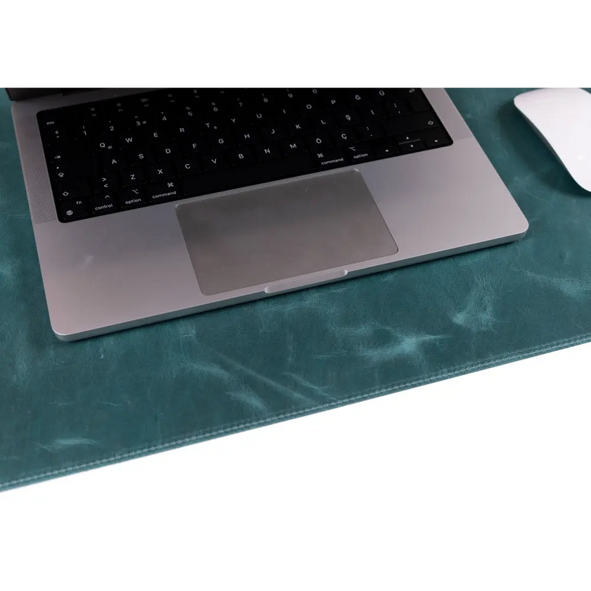 Natural Leather Desk Mat (37 cm x 80 cm)