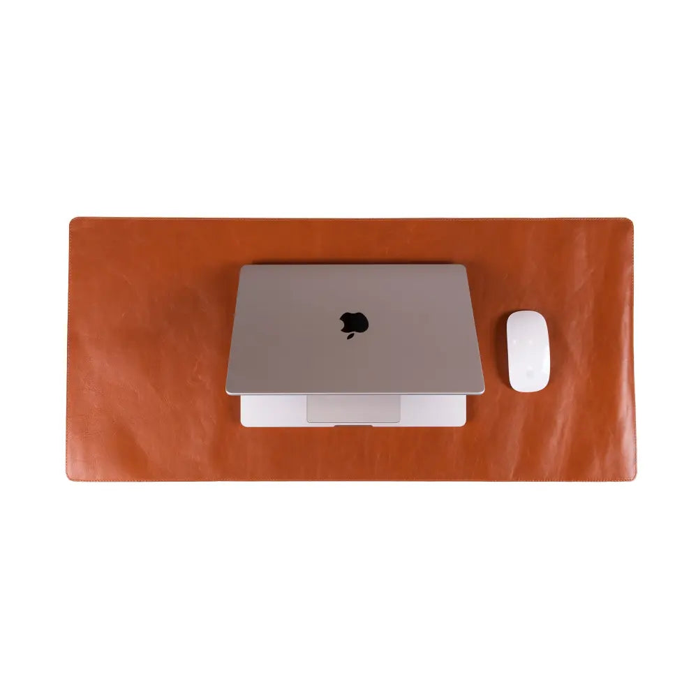 Natural Leather Desk Mat (37 cm x 80 cm)