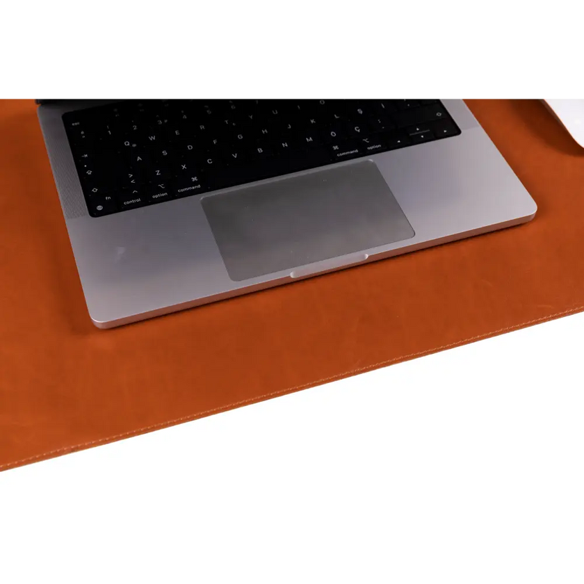 Natural Leather Desk Mat (37 cm x 80 cm)