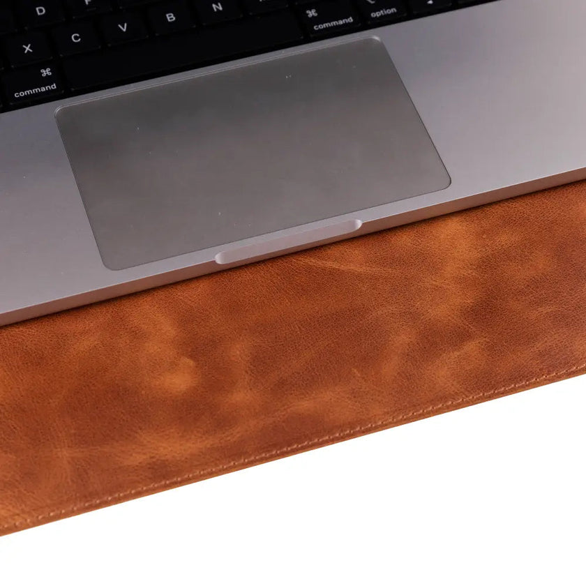 Natural Leather Desk Mat (37 cm x 80 cm)