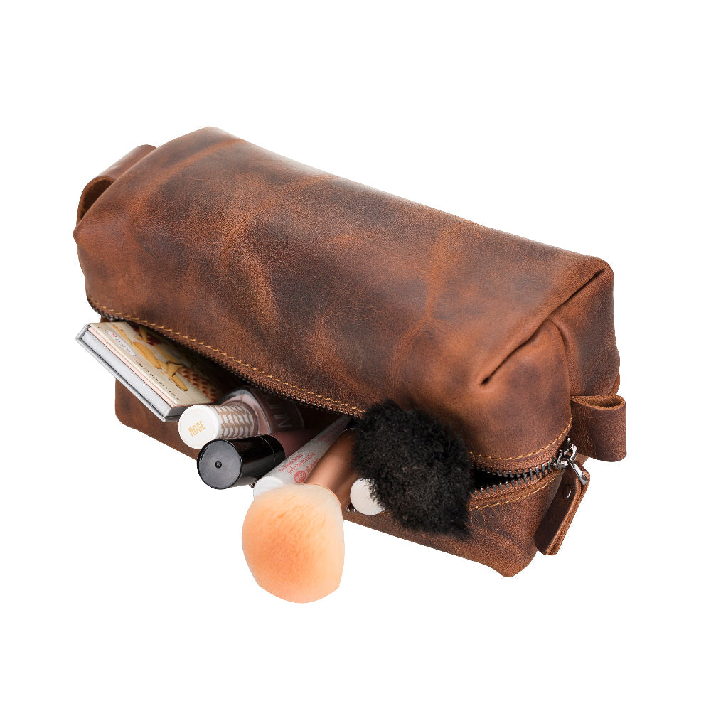 Galli Leather Dopp Kit, Large