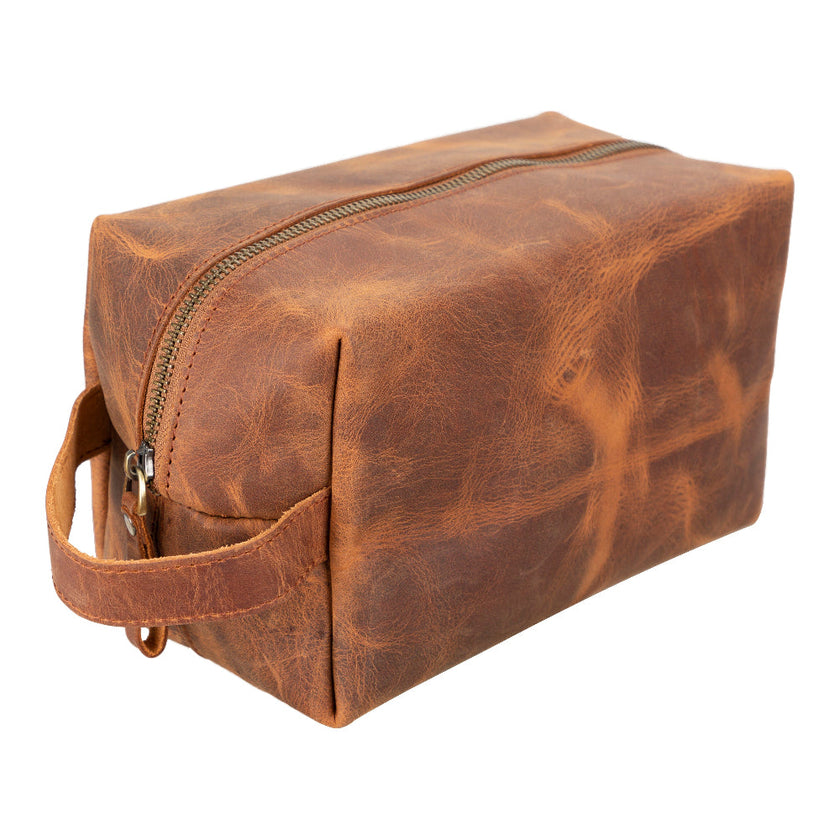Galli Leather Dopp Kit, Large