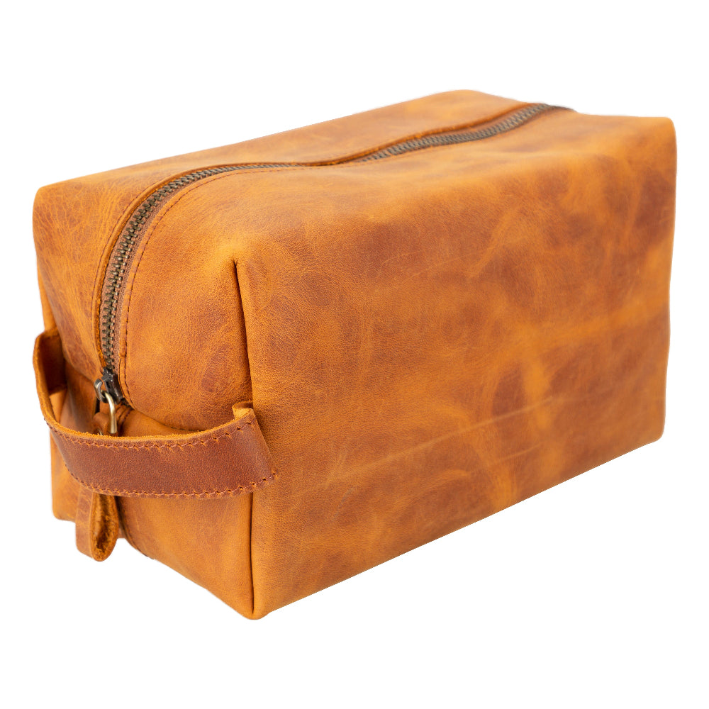 Galli Leather Dopp Kit, Large