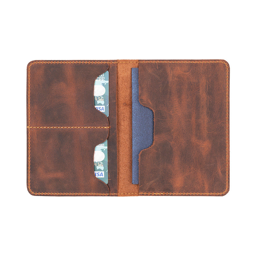 Voyage Leather Passport Wallet