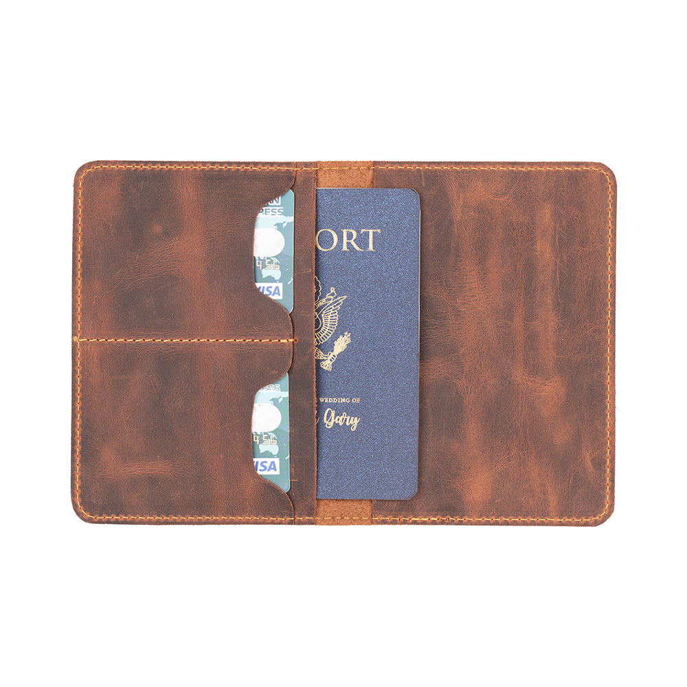 Voyage Leather Passport Wallet