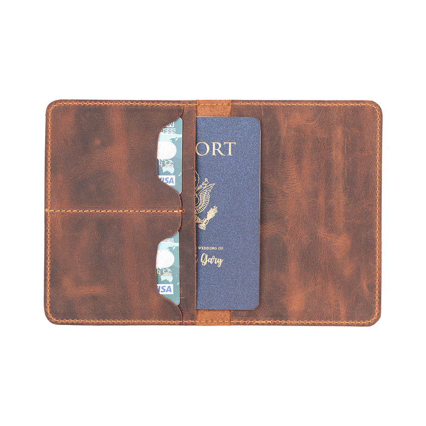Voyage Leather Passport Wallet
