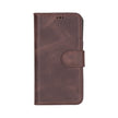 iPhone 16E Detachable Leather Wallet Case