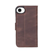 iPhone 16E Detachable Leather Wallet Case