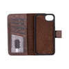 iPhone 16E Detachable Leather Wallet Case