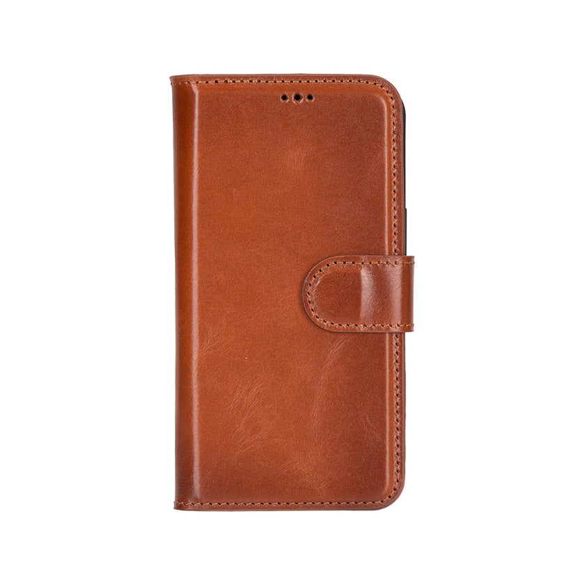 iPhone 16E Detachable Leather Wallet Case