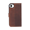 iPhone 16E Detachable Leather Wallet Case