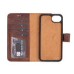 iPhone 16E Detachable Leather Wallet Case