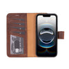 iPhone 16E Detachable Leather Wallet Case