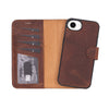 iPhone 16E Detachable Leather Wallet Case