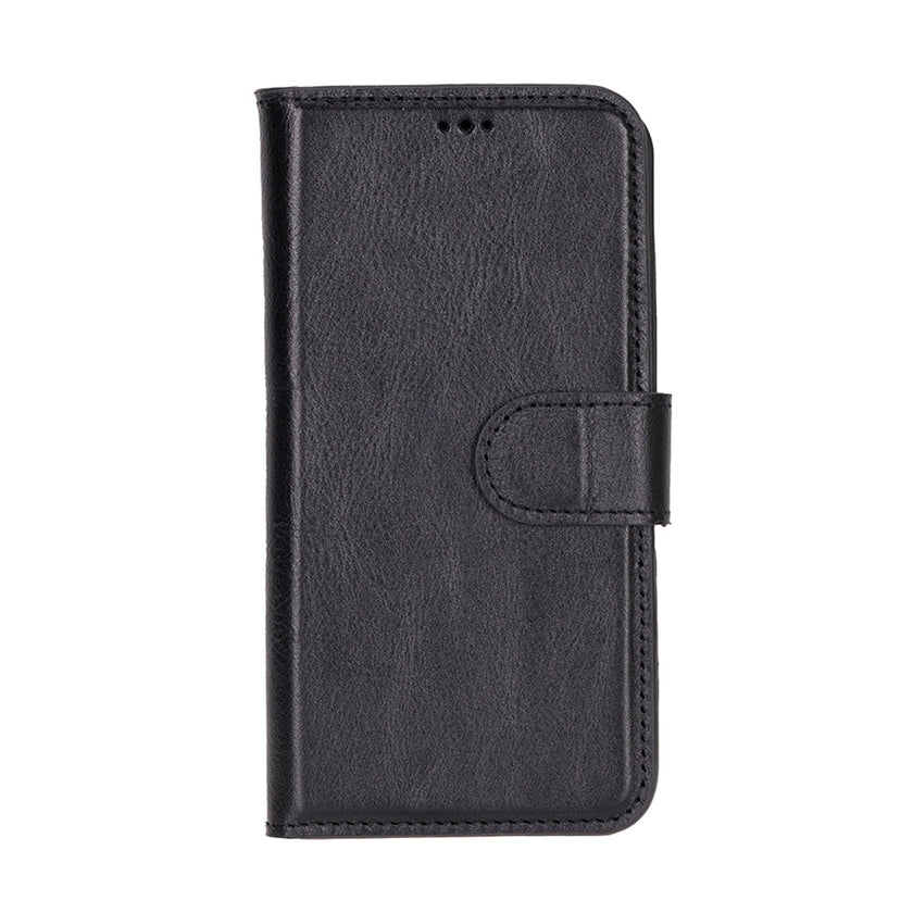 iPhone 16E Detachable Leather Wallet Case