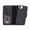iPhone 16E Detachable Leather Wallet Case