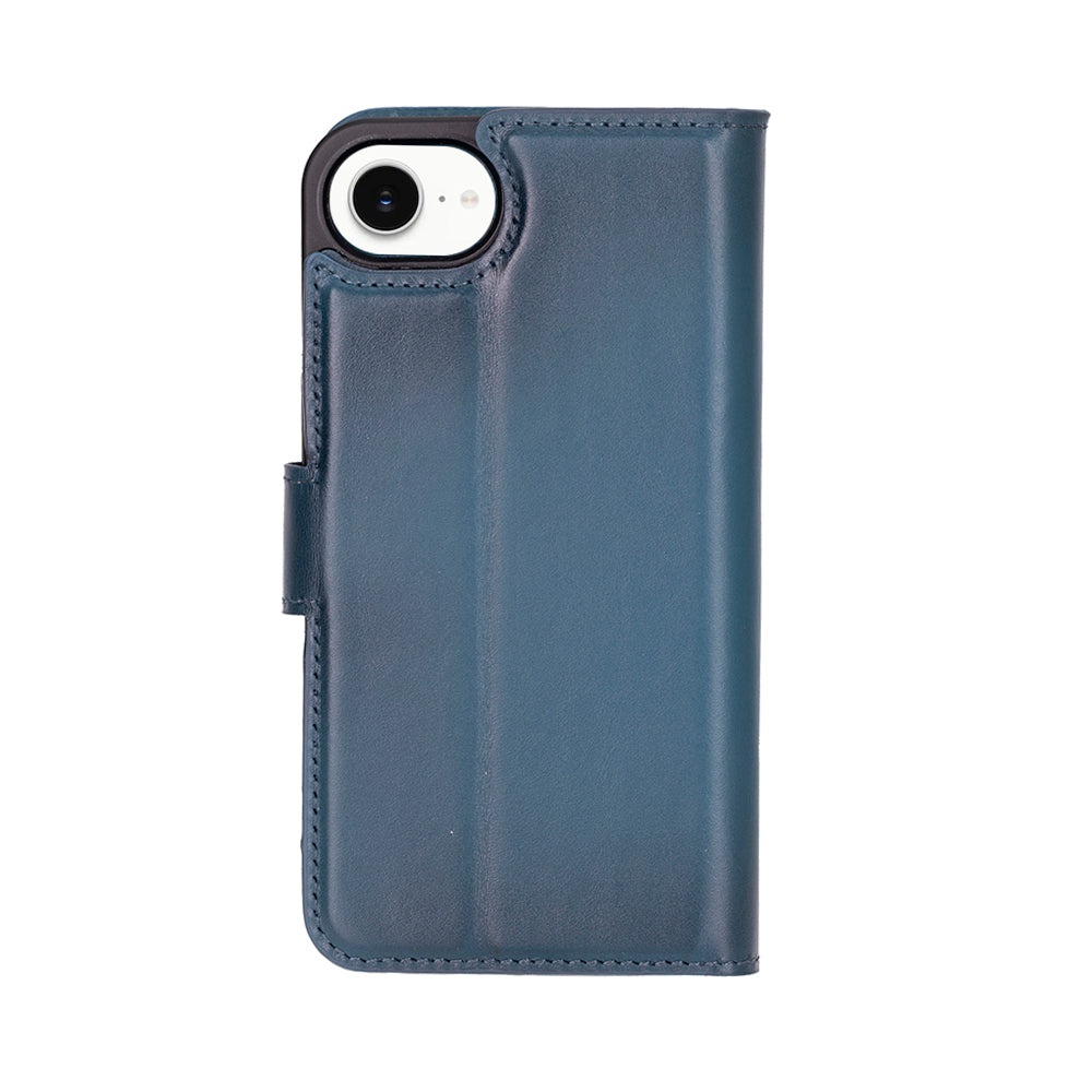 iPhone 16E Detachable Leather Wallet Case