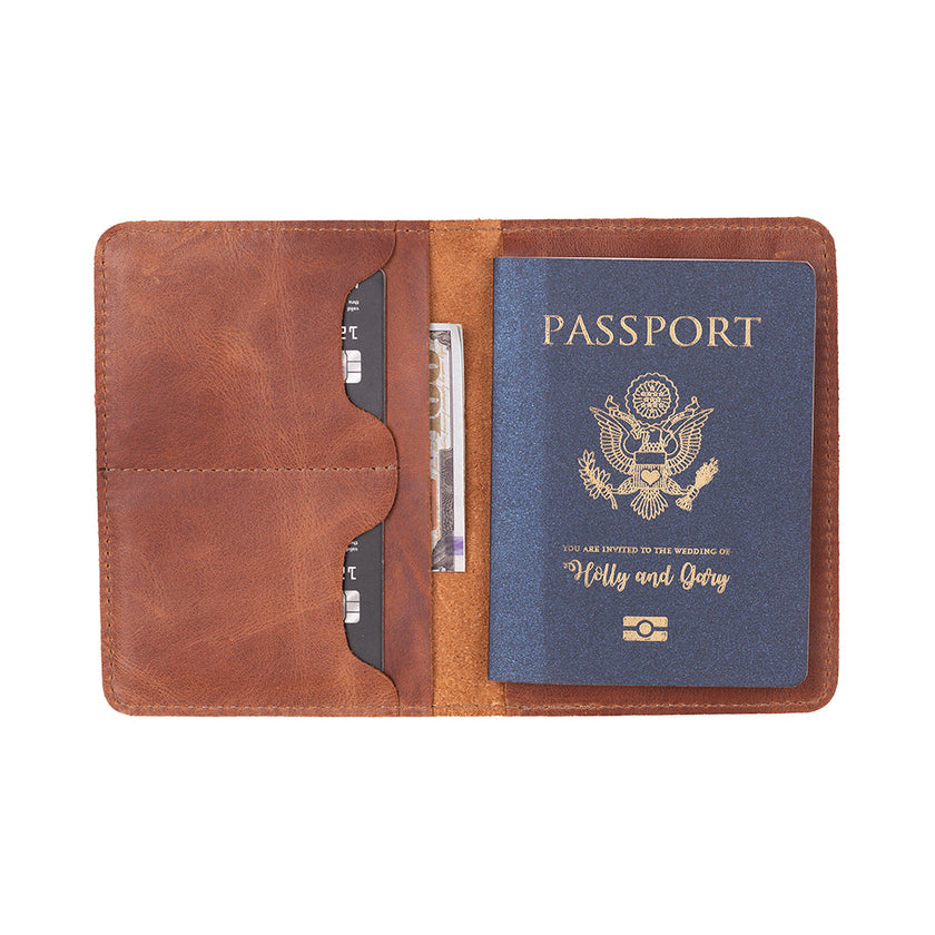 Voyage Leather Passport Wallet