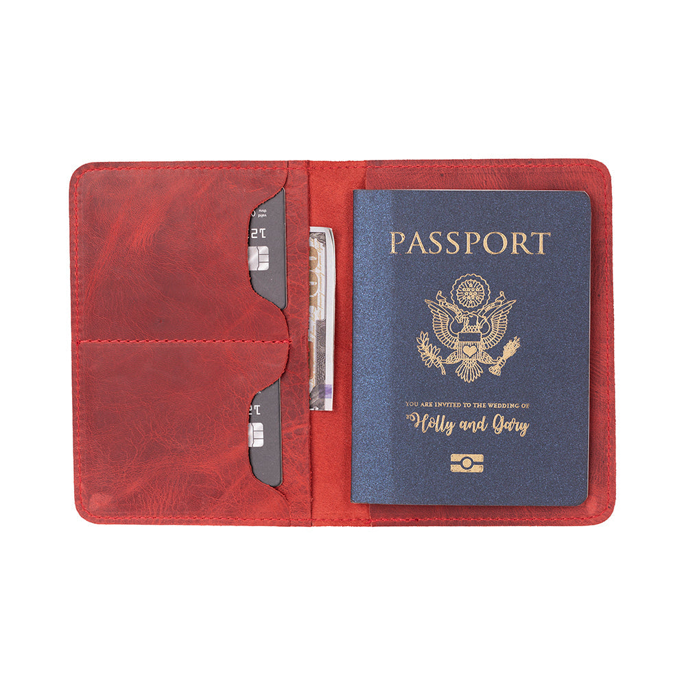 Voyage Leather Passport Wallet