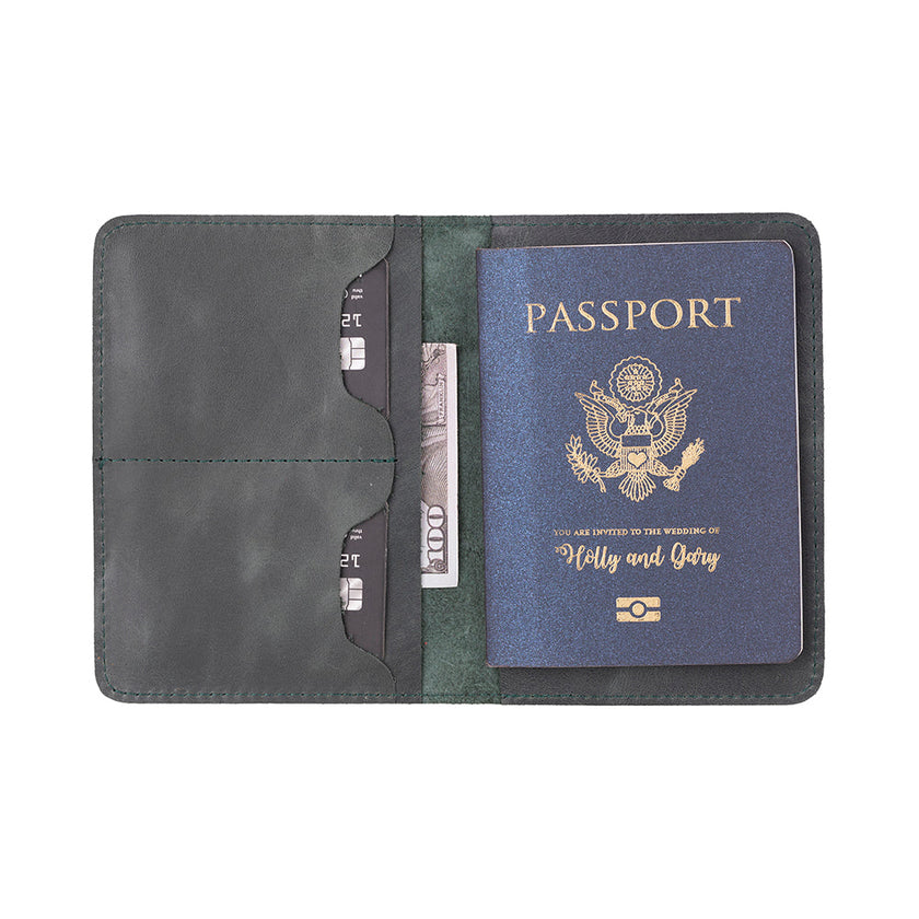 Voyage Leather Passport Wallet