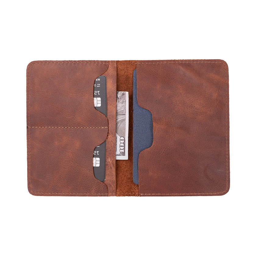 Voyage Leather Passport Wallet