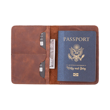 Voyage Leather Passport Wallet