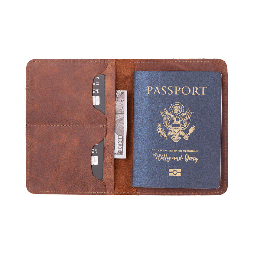 Voyage Leather Passport Wallet