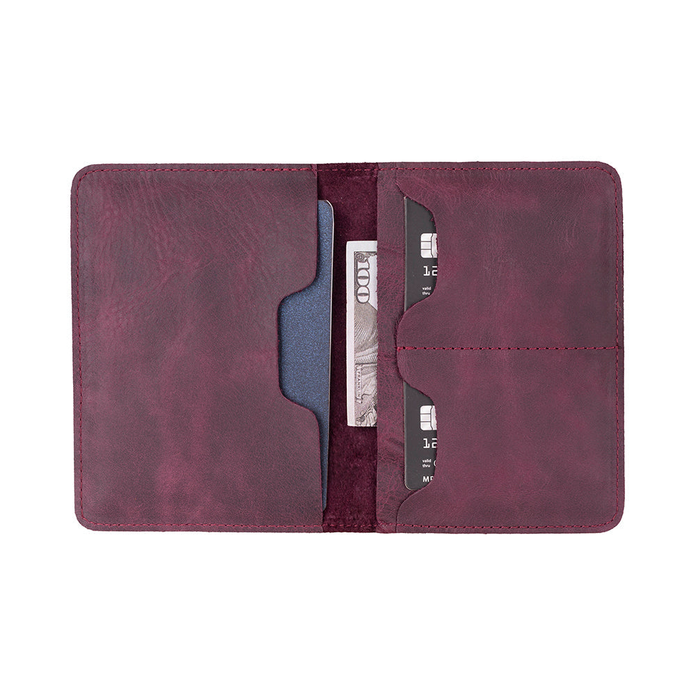 Voyage Leather Passport Wallet