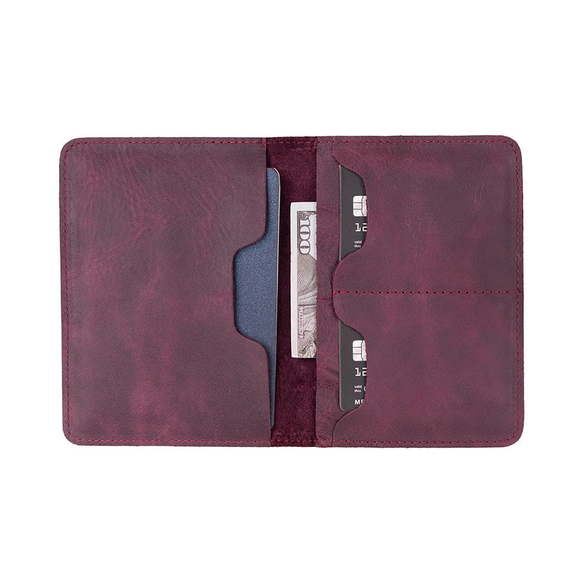 Voyage Leather Passport Wallet