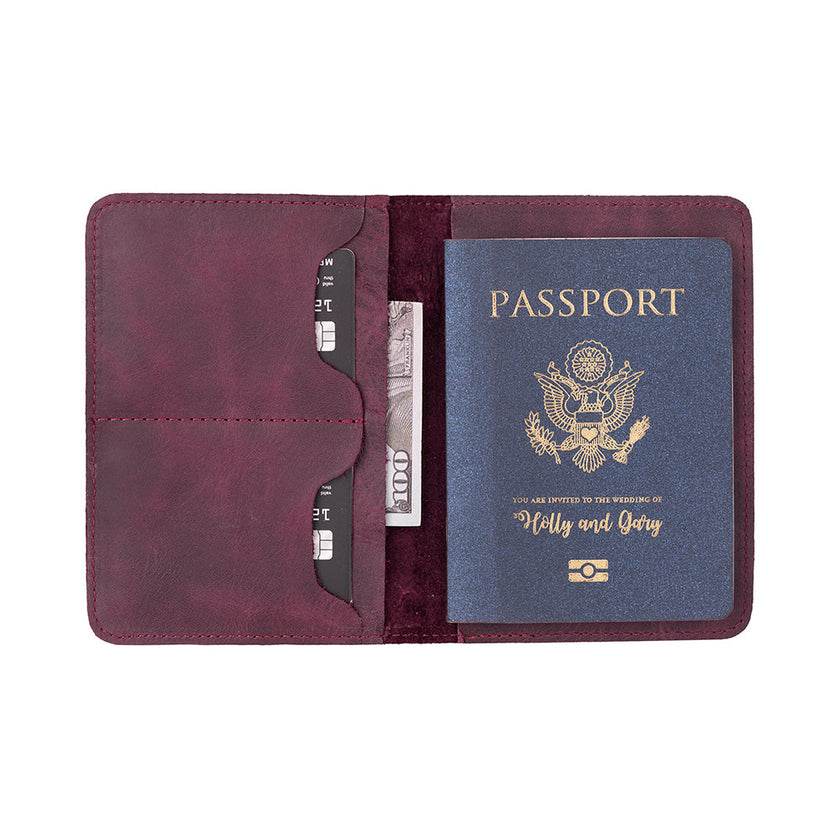 Voyage Leather Passport Wallet