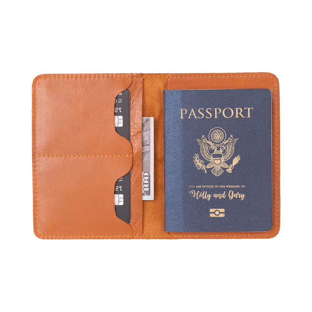 Voyage Leather Passport Wallet