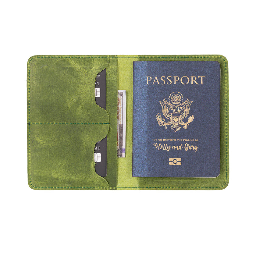 Voyage Leather Passport Wallet