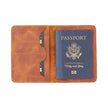 Voyage Leather Passport Wallet