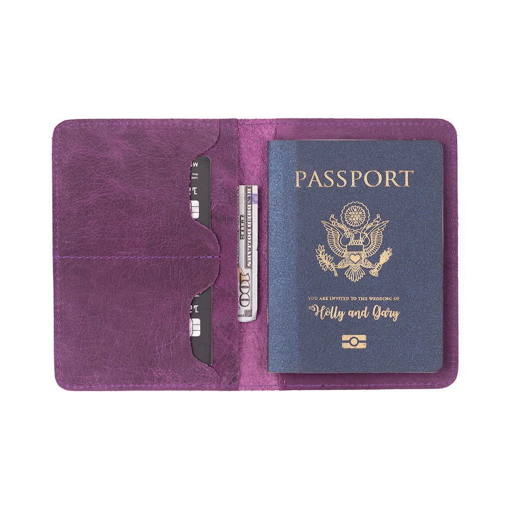 Voyage Leather Passport Wallet