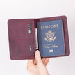 Voyage Leather Passport Wallet